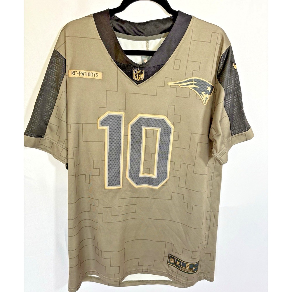 Nike NFL On Field Shirt Size S New England Patriots #10‎ Jones